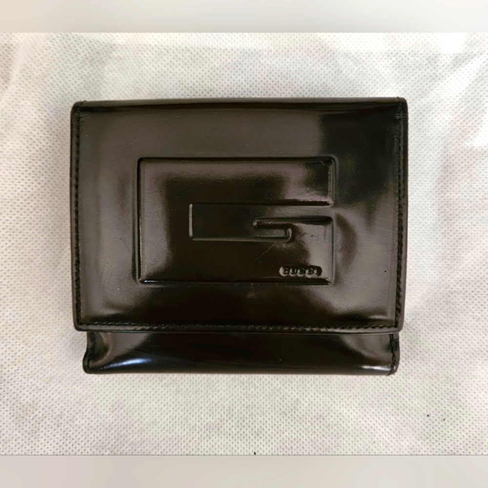 Gucci Tom Ford Era Compact Wallet In EUC